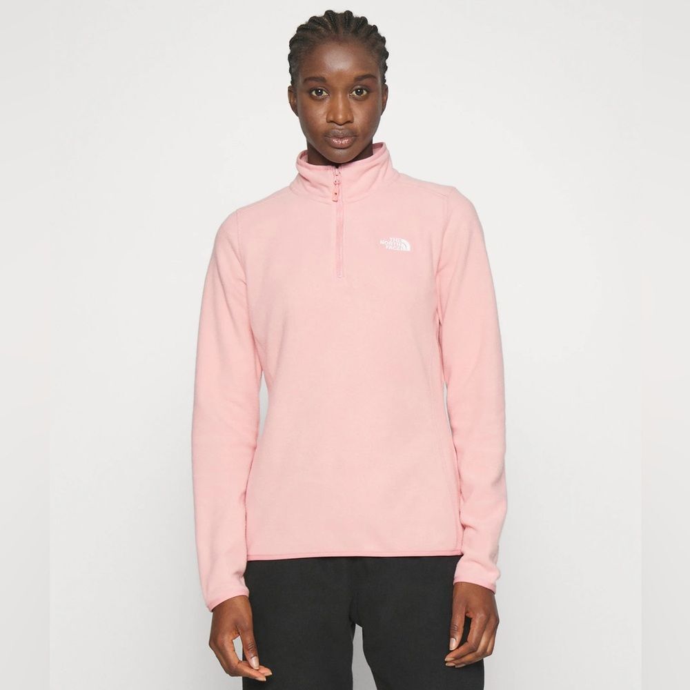 The North Face Pink Fleece Pullover LARGE EUC SALE​